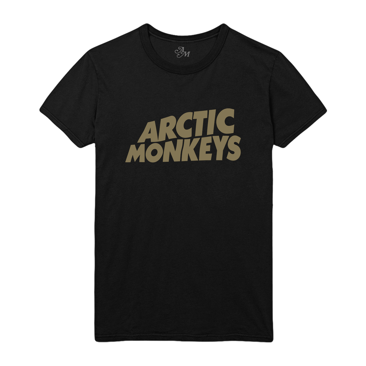Gold Logo Black T-Shirt