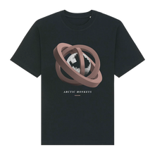 Load image into Gallery viewer, Spinning Circles Mirrorball Dublin &amp; Belfast 2023 Black T-Shirt
