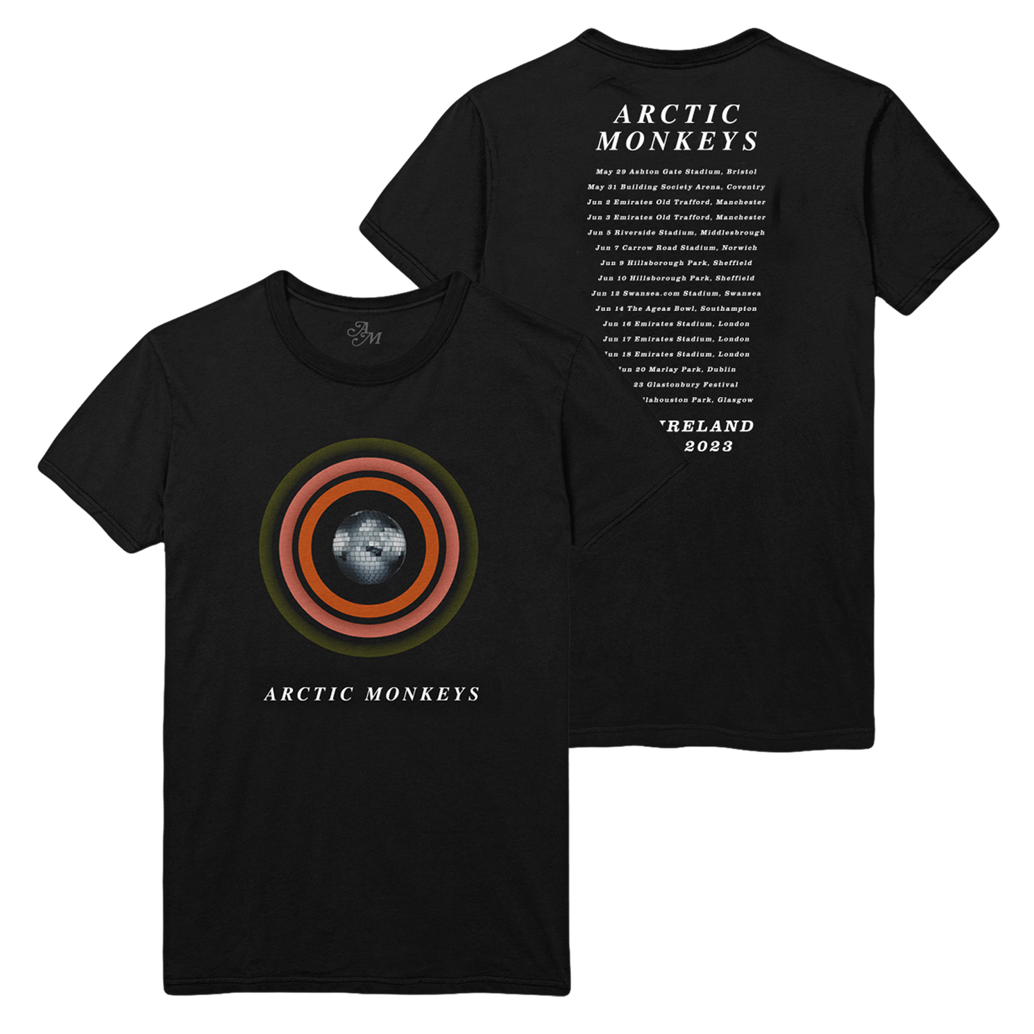 Arctic monkeys online t shirt